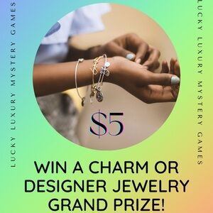 🌀🍀💎MYSTERY CHARM GAME💎🍀🌀$5 PER PULL, $15 MIN • 110 CHARMS + 1 GRAND PRIZE!